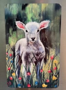 Spring Lamb Fridge Magnet