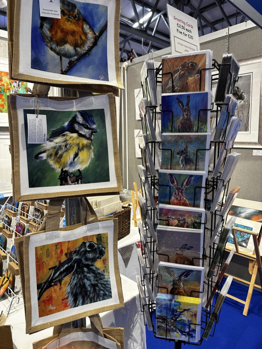 Vicki Davidson Art display stand